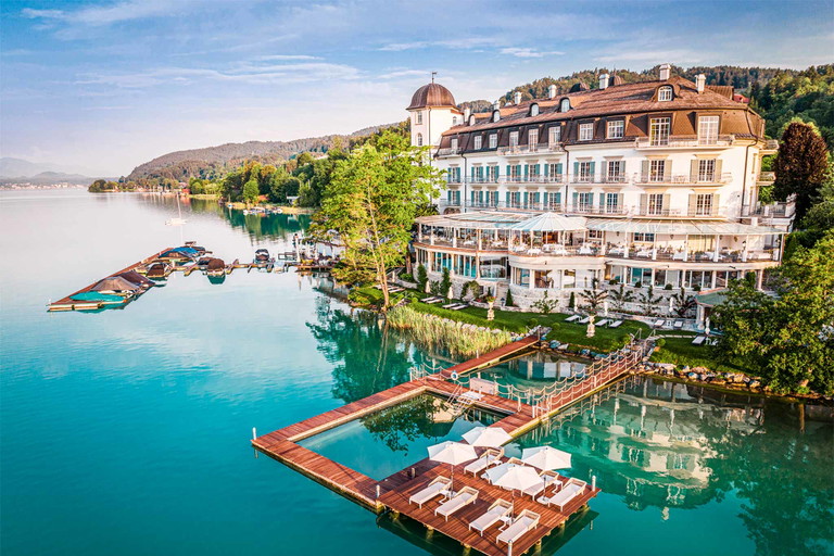 Das »Hotel Schloss Seefels« am Wörthersee. 