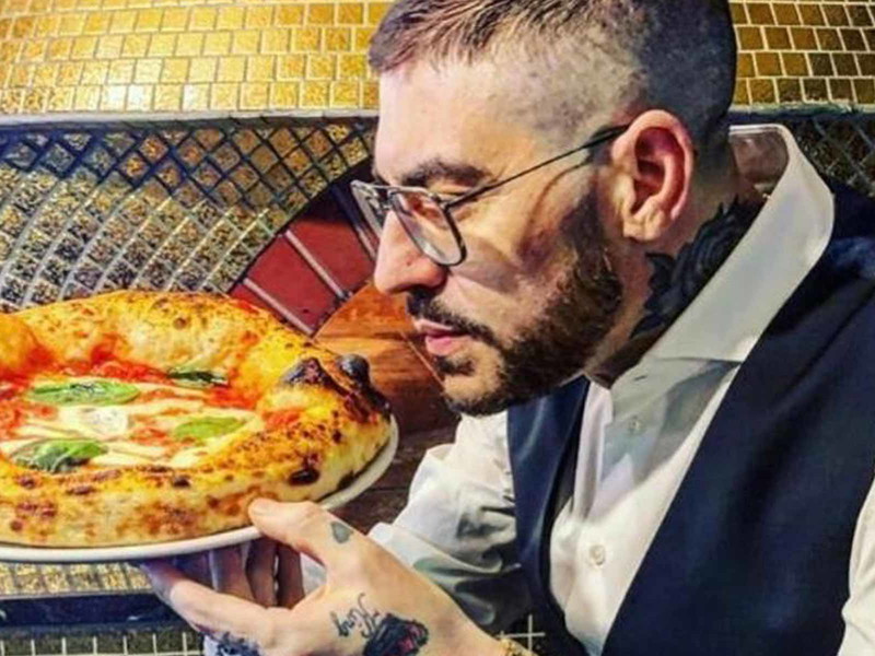 Pizza-Weltmeister Raffaele Tromiro.