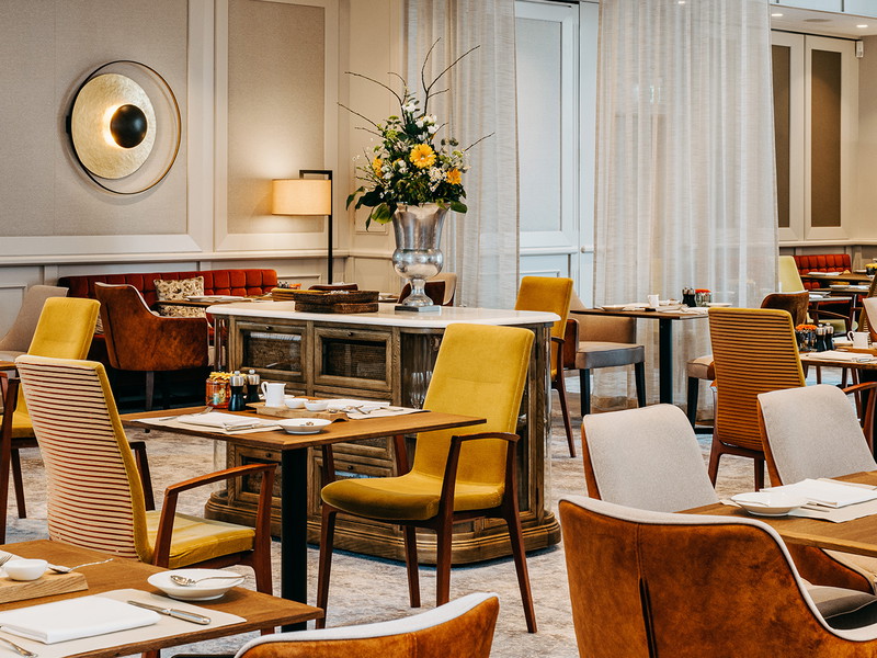 Das neue Frühstücksrestaurant im Hotel »Die Sonne«.