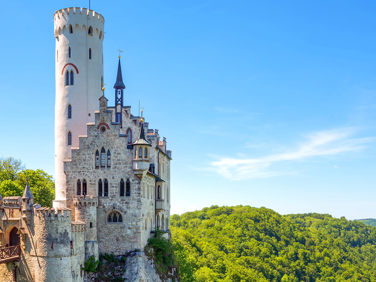 Schloss Lichtenstein gilt auch als das »Märchenschloss Württembergs«.