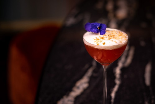 Der Signature Cocktail »Mina Harker«.