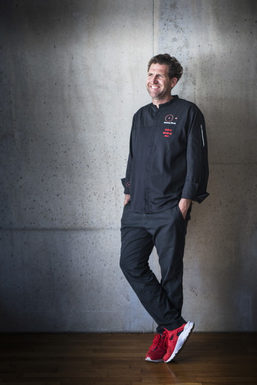 Alexandre Mazzia: "I was first attracted by the solidarity present in the kitchens."