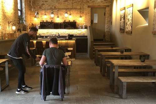 Sandridge: the tasting room