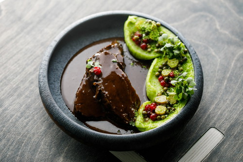 A dish in OKO Restaurant
