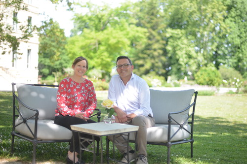 Andrea and Rolf Bertschi, Château de Montcaud.