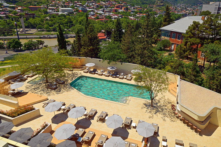 Sheraton Grand Tbilisi Metechi Palace.