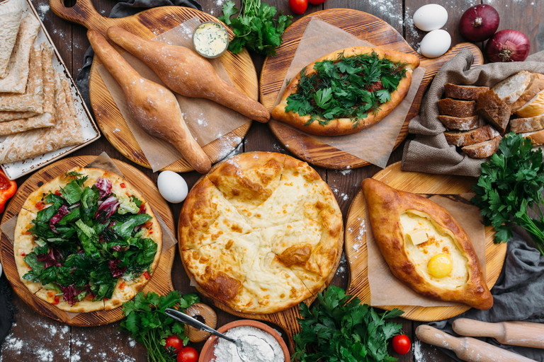 Supra is the traditional Georgian feast.
