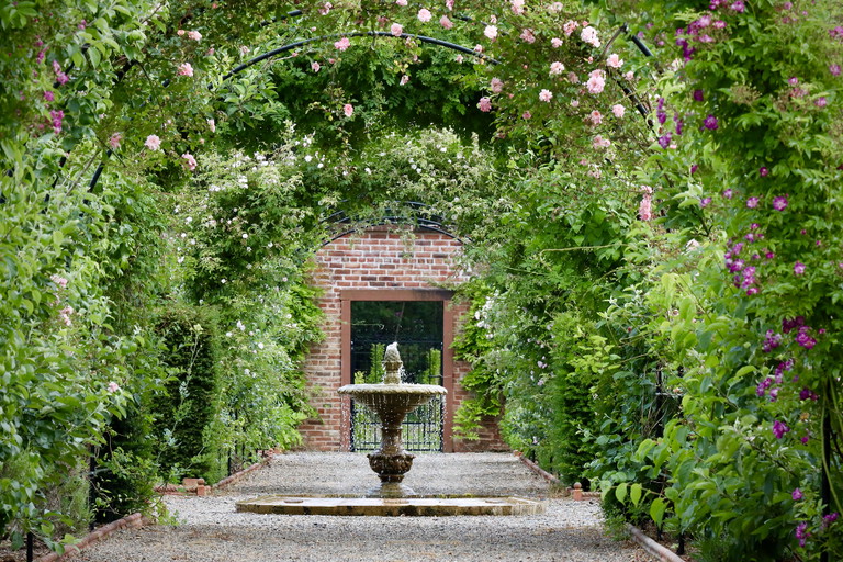 Walled Garden at Netherby Hall.