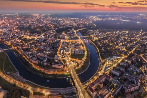 Vilnius panorama.