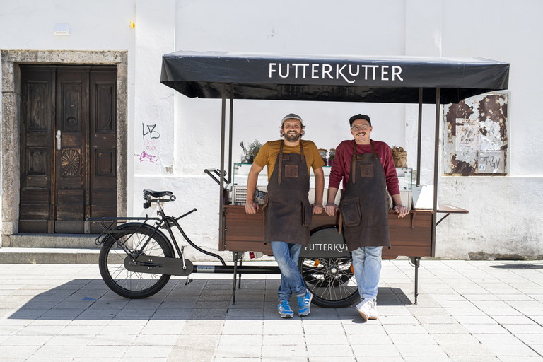 Der »Futterkutter«.