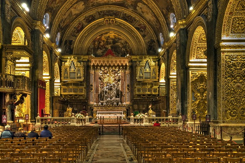 St John's Co-Cathedral in Valletta, Malta.