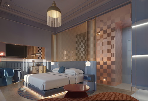 King Guestroom, W Budapest.