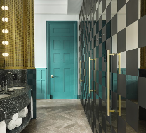 Room at the new W Budapest.