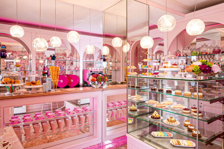 Die »Gelateria Rosa«.