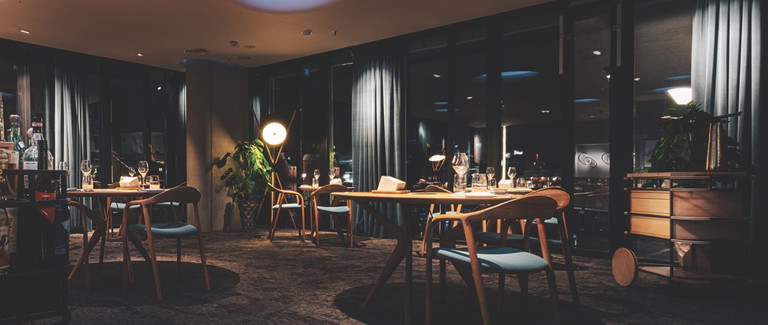 Koch, Musiker und Designliebhaber: Der Tausendsassa Daniel Gottschlich hat auch abseits der Küche dem Restaurant seine Handschrift verliehen. 
