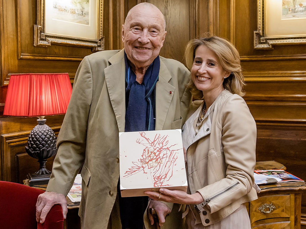 Georg Baselitz und Alexandra Winkler präsentieren die neue Collection.