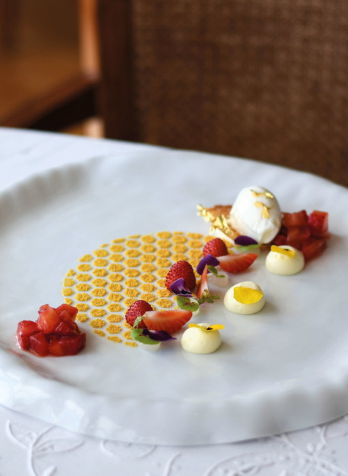 Das Restaurant »Otto Geleng« verspricht elegant dargereichte mediterrane Gerichte und Desserts.