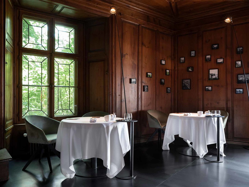 Das Restaurant «Schoss Schauenstein» in Fürstenau. 