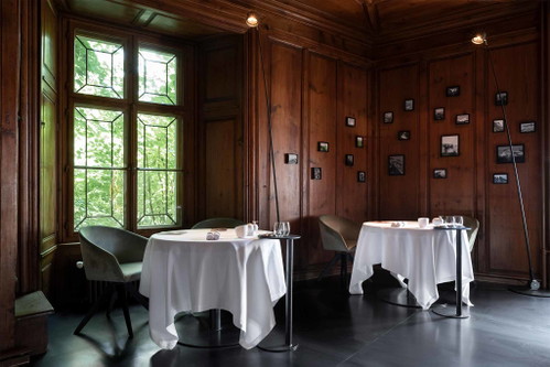 Das Restaurant «Schoss Schauenstein» in Fürstenau. 
