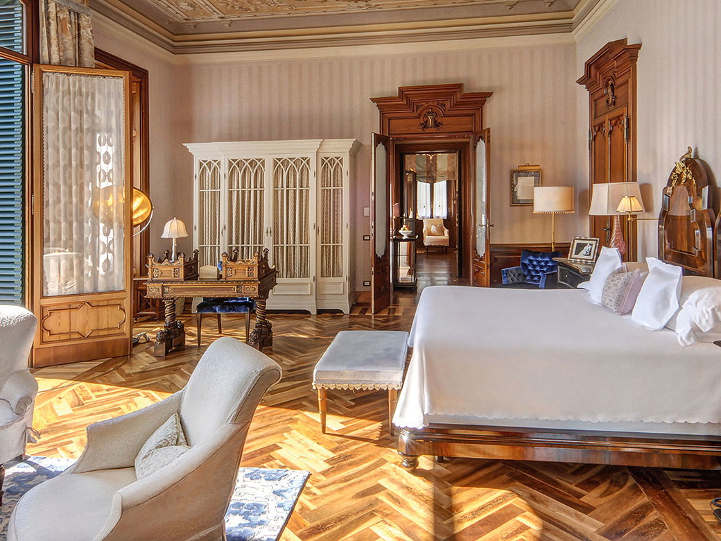 Atemberaubende Eleganz im historischen Ambiente der »Villa Feltrinelli«.