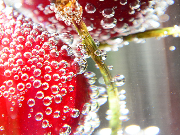 Wasser und Kirschen: Kein gutes Paar? 