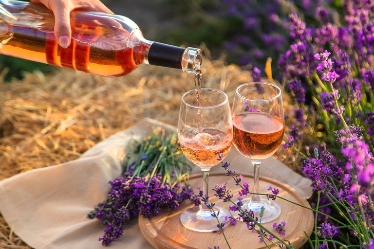 Roséwein aus der Provence.