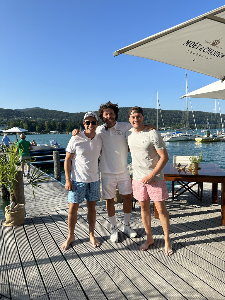 Christian Renner (UKO Group), Mario Hofferer (Mitte) und Moritz Unterkofler (UKO Group).