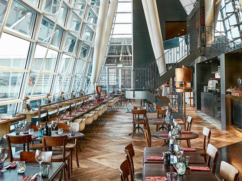 Im Restaurant «Villa Antinori da Bindella» im Passagierbereich des Flughafens Zürich beginnt der Genuss vor dem Abflug.