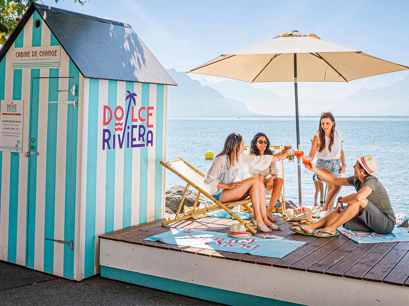 Ferienfeeling am Ufer des Genfersees: Die Dolce Riviera von Vevey.