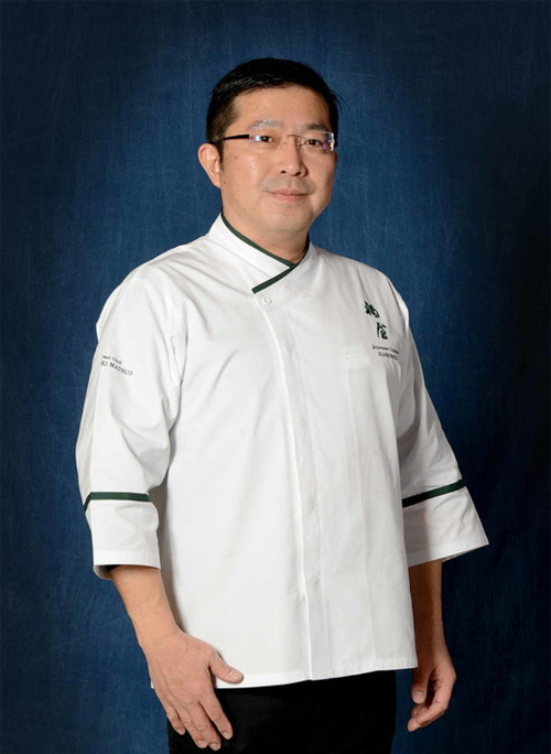 Hideaki Matsuo vom Restaurant «Kashiwaya» in Osaka.