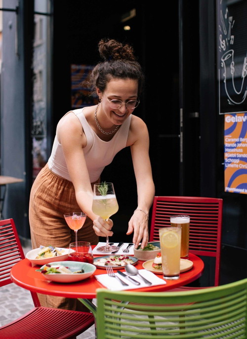 Der Gastgarten des «Rank» in Zürich. 