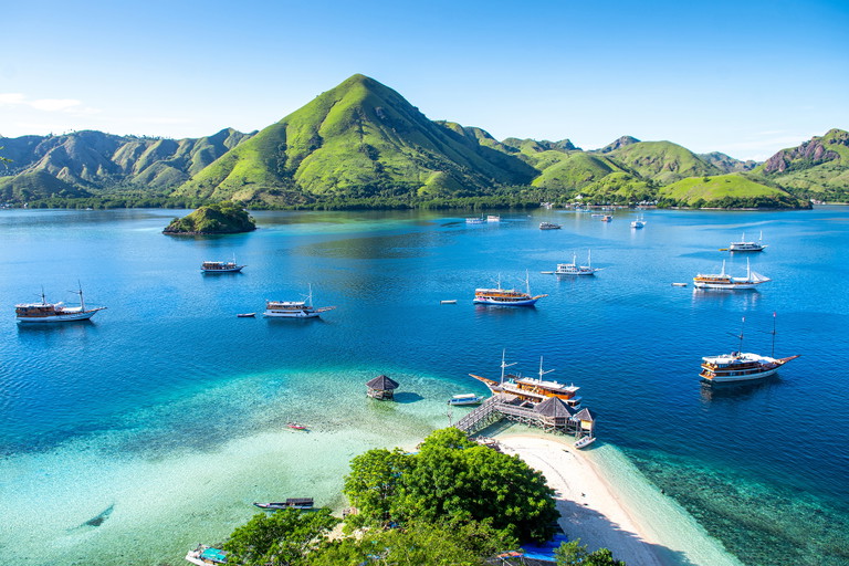 View of Kelor Island in Komodo National Park