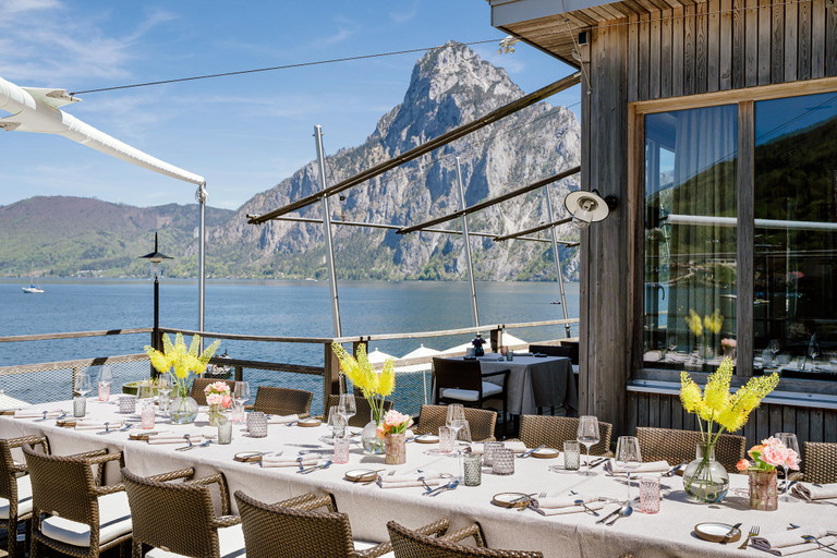 Un must della vostra vacanza sul lago Traunsee: una visita alla “Bootshaus” di Lukas Nagl.