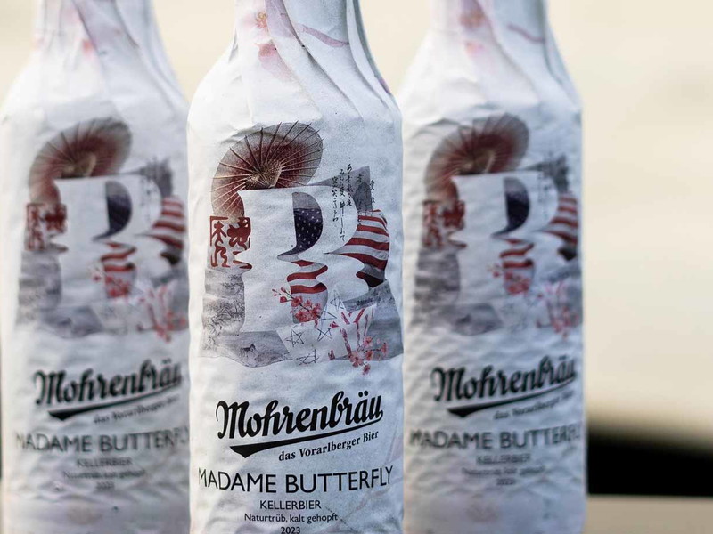 Dem »Tropical Pilsner« des Vorjahres folgt »Madame Butterfly«.
