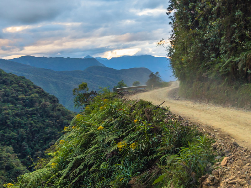 Death Road in Bolivia