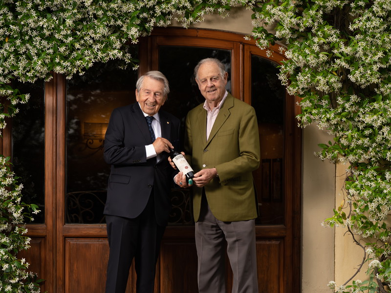 Peter Morandell und Marchese Piero Antinori.
