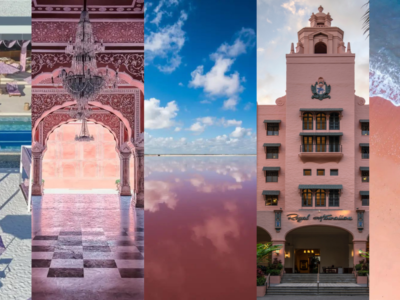 Five pink travel destinations: Not just for Barbie fans - Falstaff
