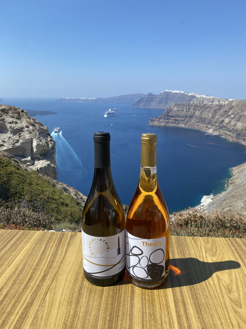 Several wineries such as Venetzanos boast enviable views of the caldera