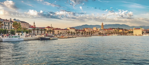 Die Altstadt von Split wurde zum UNESCO-Weltkulturerbe erklärt. 