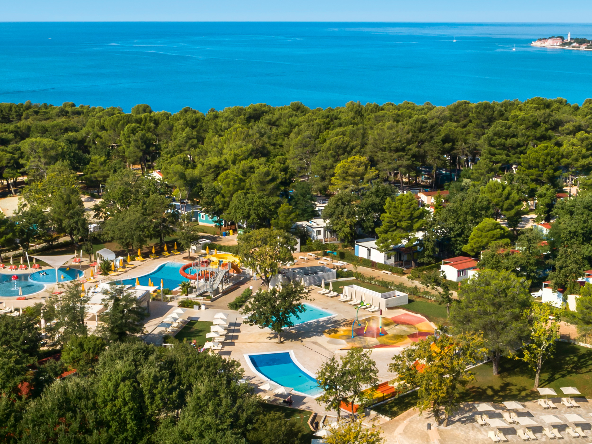Meerblick. Das Lanterna Premium Camping Resort aus der einzigartigen Valamar Collection ist  eines der besten Camping-Resorts Europas.