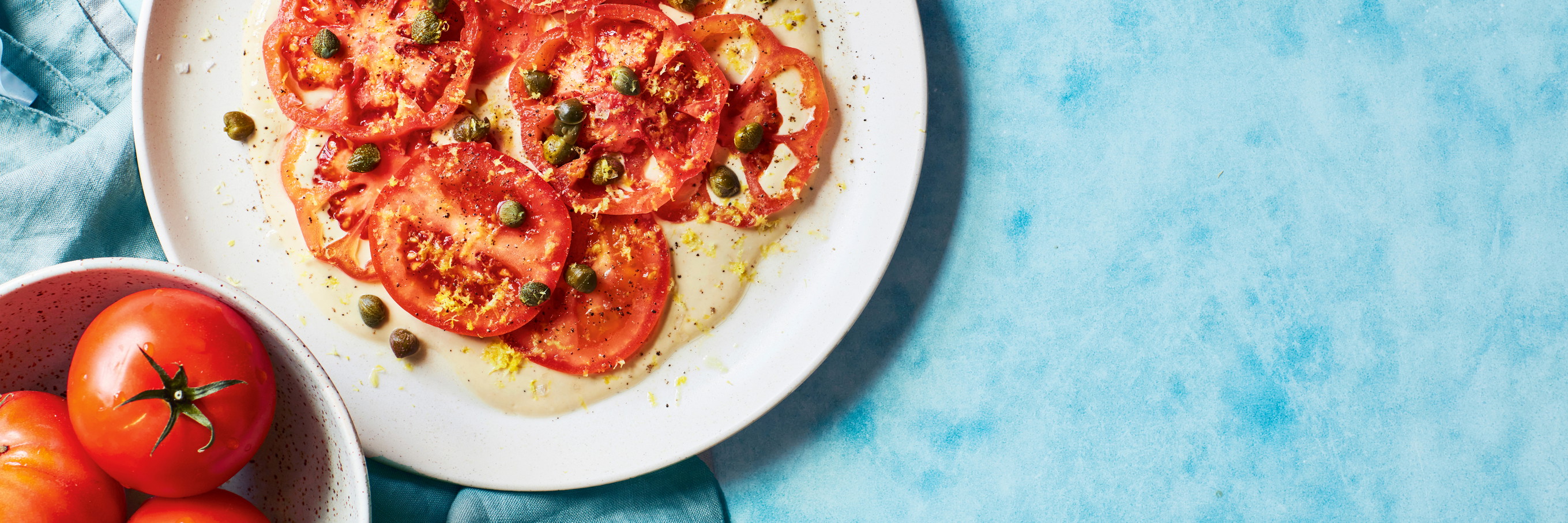 Tomato Tonnato mit Zitruskapern - Rezepte - Falstaff