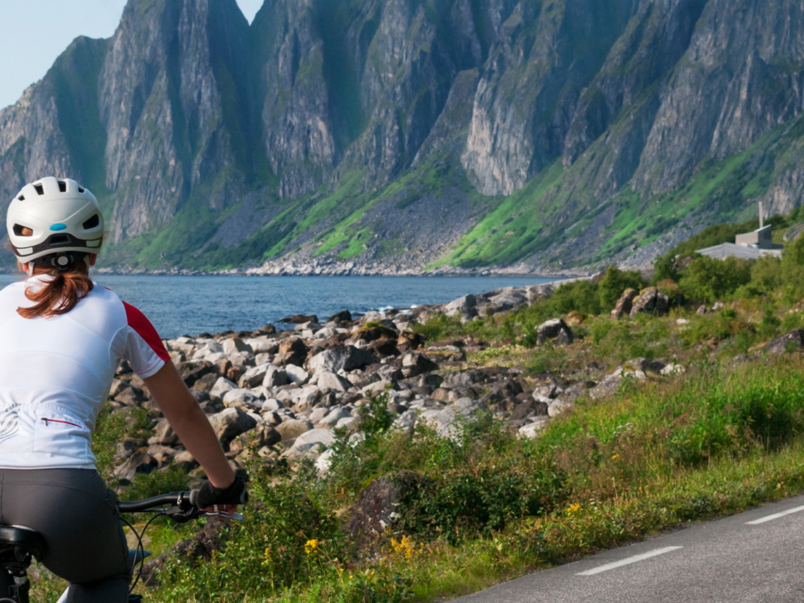Radtour in Norwegen