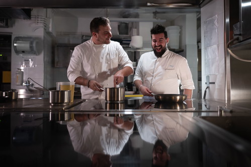 Matteo Metullio und Davide De Pra.