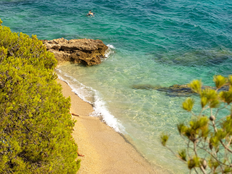 Zlatni rat beach auf Brac.