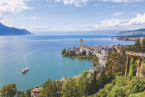 Das schöne Städtchen Montreux ist als Kultur- und Kunststadt bekannt und zieht Publikum von Format an.