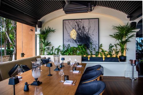 Europa, Spanien, Mittelmeer, Mallorca, Portals Nous, Restaurant Yara