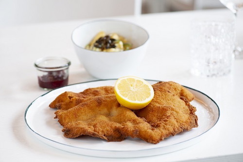 Der Klassiker - ein «Wiener Schnitzel».