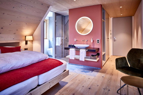 Neben dem Restaurant bietet das «Hotel Dorfhus Gupf» auch 16 Zimmer und vier Suiten.