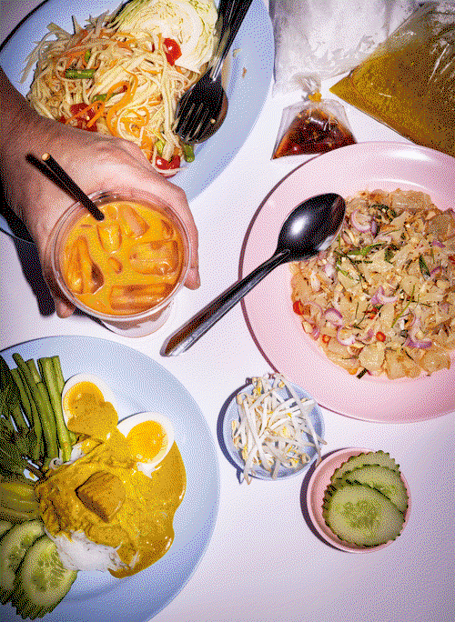 Thai- Kreationen von Dominic Fuchs im Pop-Up 555+.