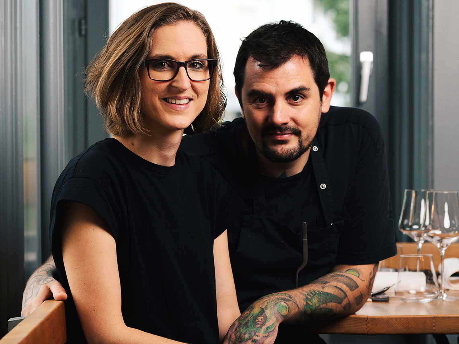 Nadine Baumgartner und Oscar de Matos. 